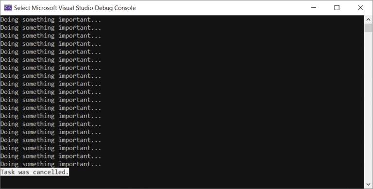 C# Cancellation Tokens In-Depth with .NET Core Examples - John Russell ...