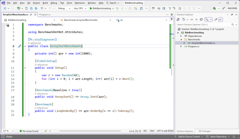 BenchmarkDotNet in .NET 10: Step-by-Step with 5 Real C# Benchmarks ...