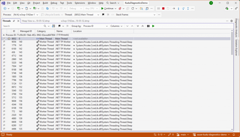 Azure Kudu Diagnostics: CPU Spikes, Memory Leaks, Thread Pool ...